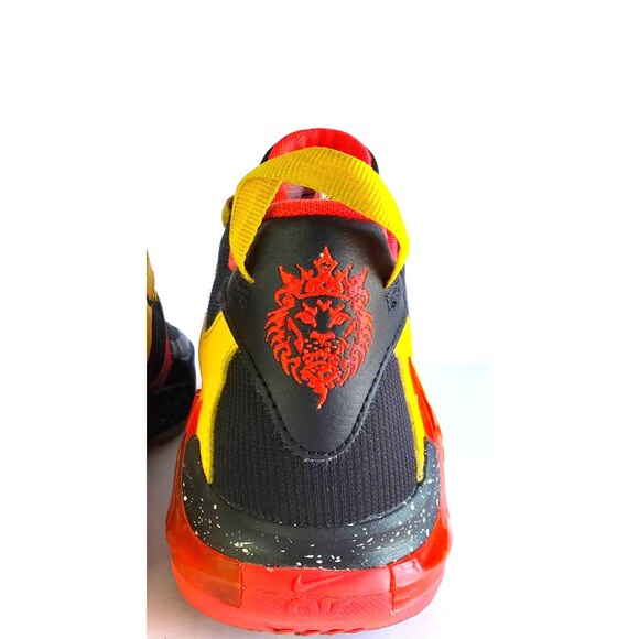 NIKE Lebron Witness VII 7 GS Black Crimson Kids Youth Sneakers 6.5 DQ8650-001 - Picture 10 of 15